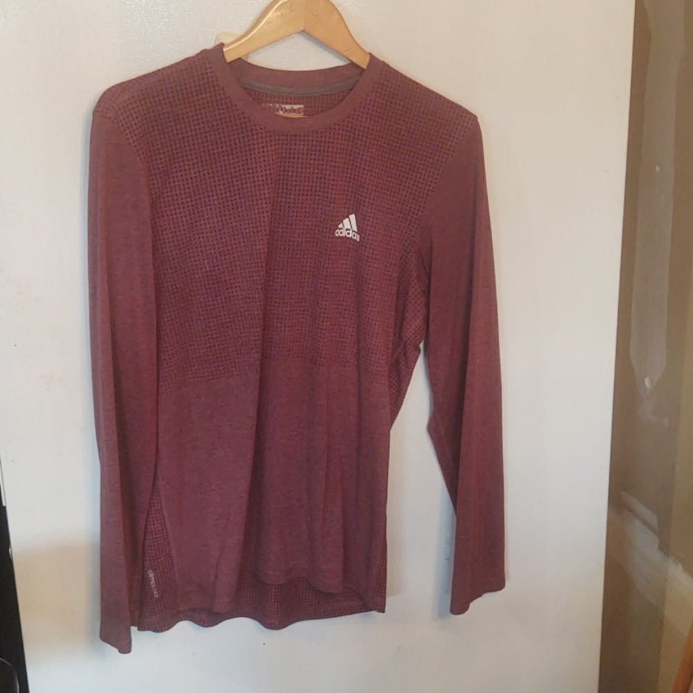 Adidas Climacool Long sleeve Maroon